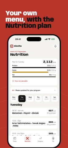 Kiovita: Workout & Diet Plan, kuvakaappaus 1