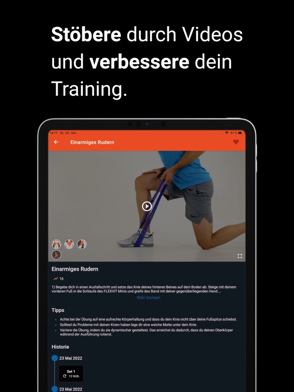 Screenshot #6 pour FLEXVIT® - Bands Reloaded