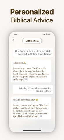 Bible Chat: Daily Verse iPhone screenshot