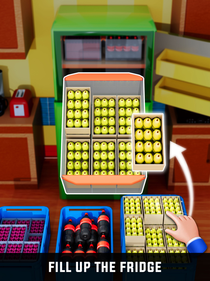 Fill My Fridge - Organize Game