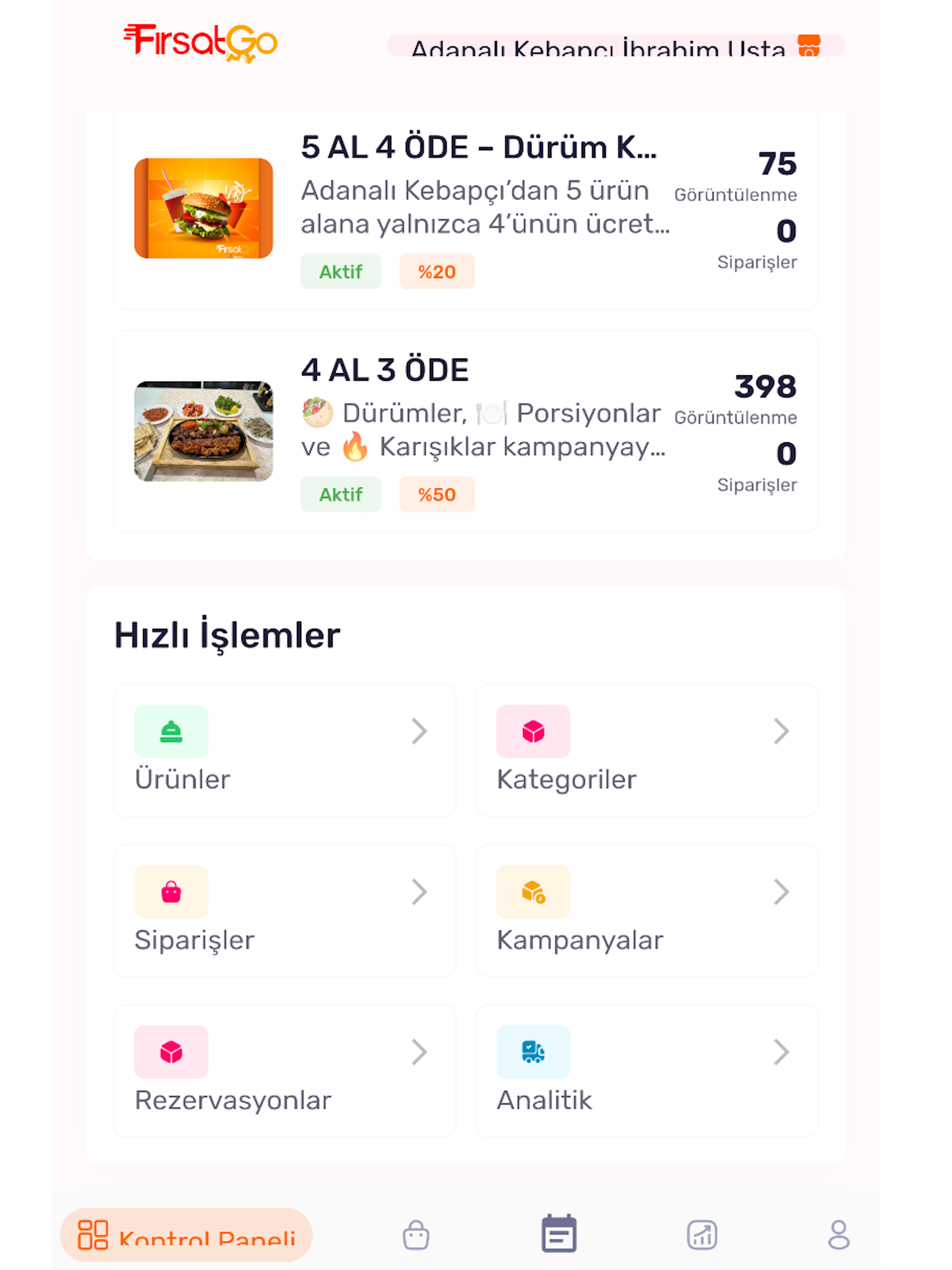 FırsatGo Partner Uygulaması screenshot 11