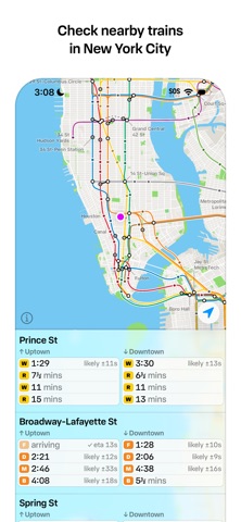 Third Rail: nyc transit times Screenshot 1 of 4
