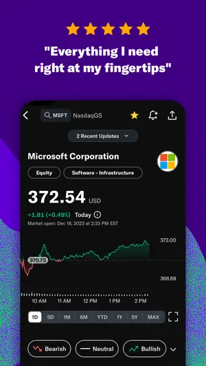 Yahoo Finance: Stocks, Markets screenshot 3
