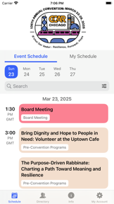 CCAR 2025 screenshot