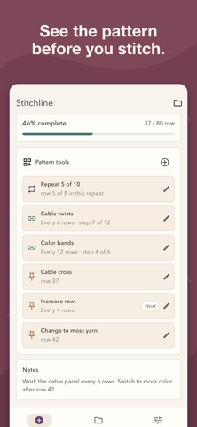Stitchline: Row Counter Screenshot 2 of 6