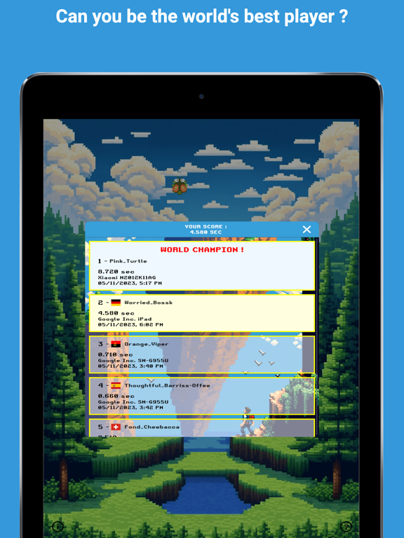 Screenshot #6 pour Cicada Dash - no wifi game