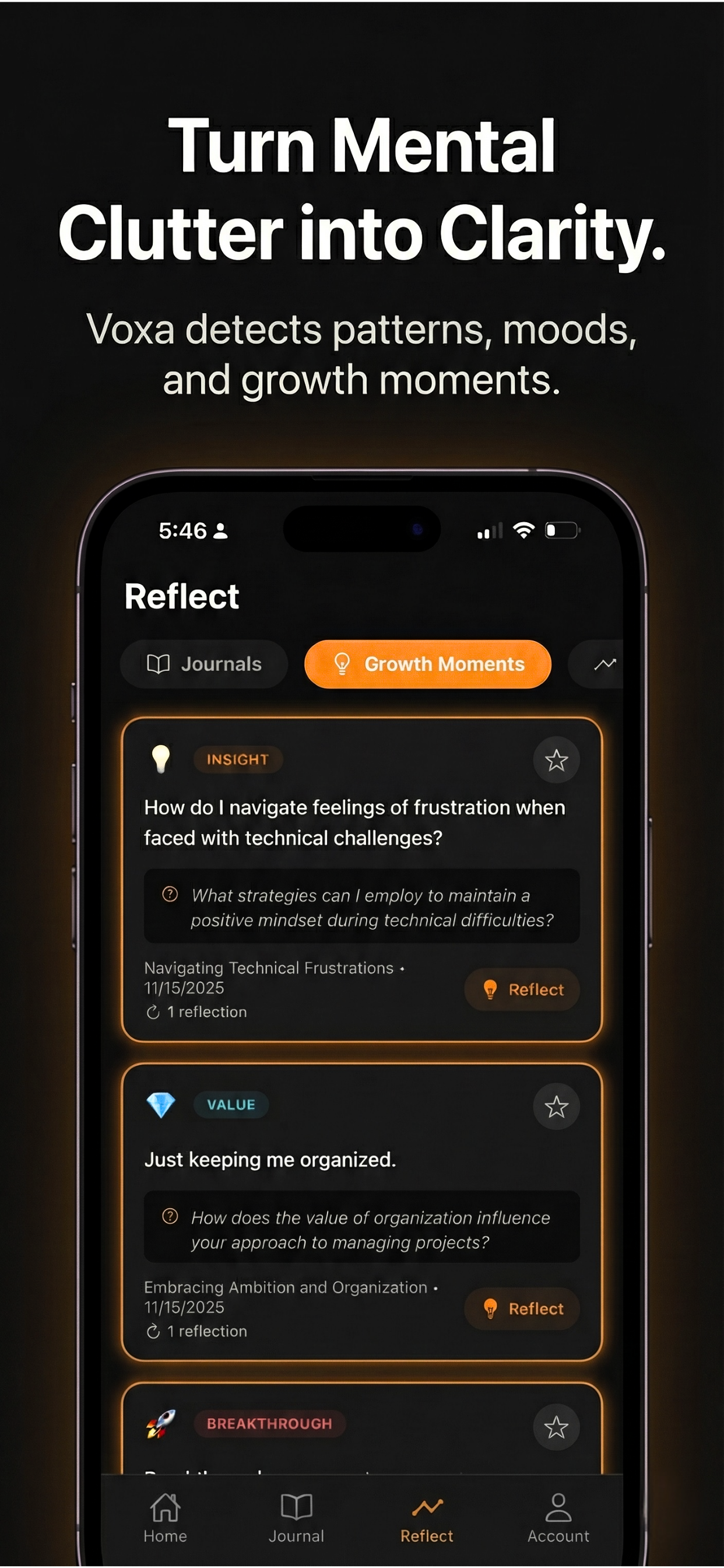 VākJournal: Speak to Journal