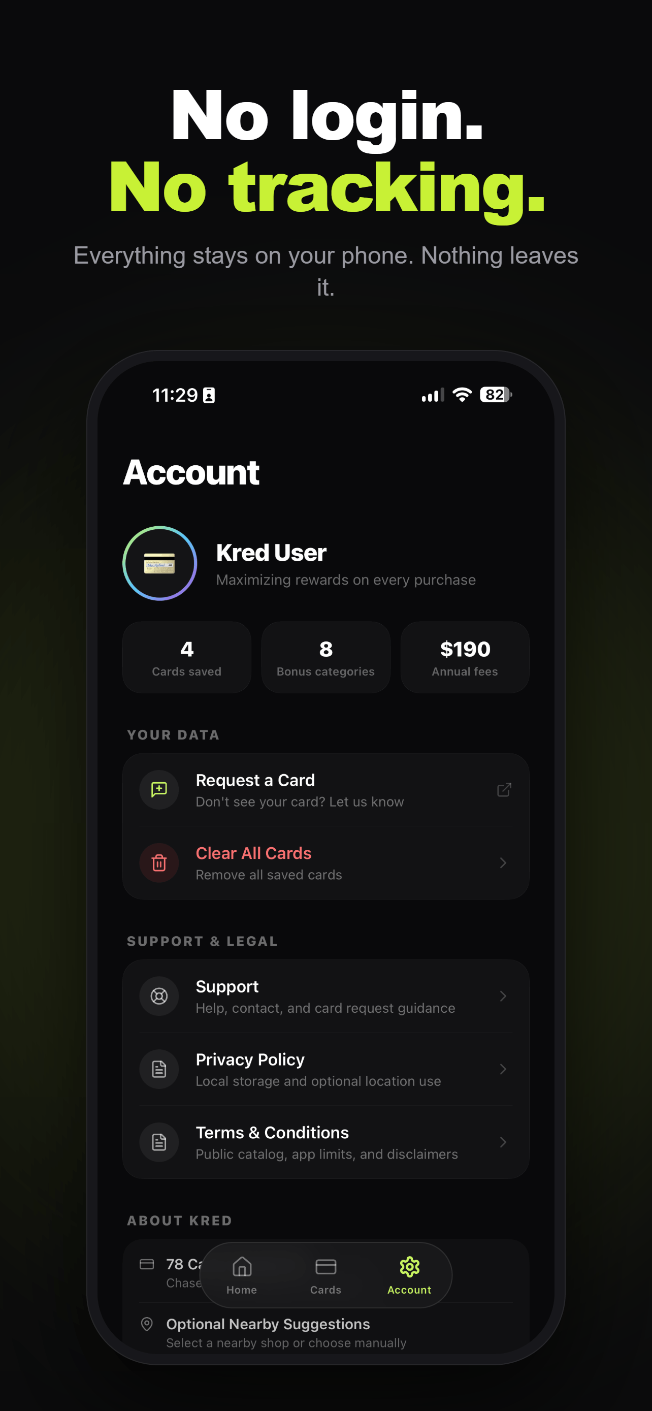 Kred.one screenshot 9