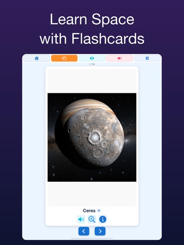 100 Space: Kids Cosmos Atlas iPad screenshot
