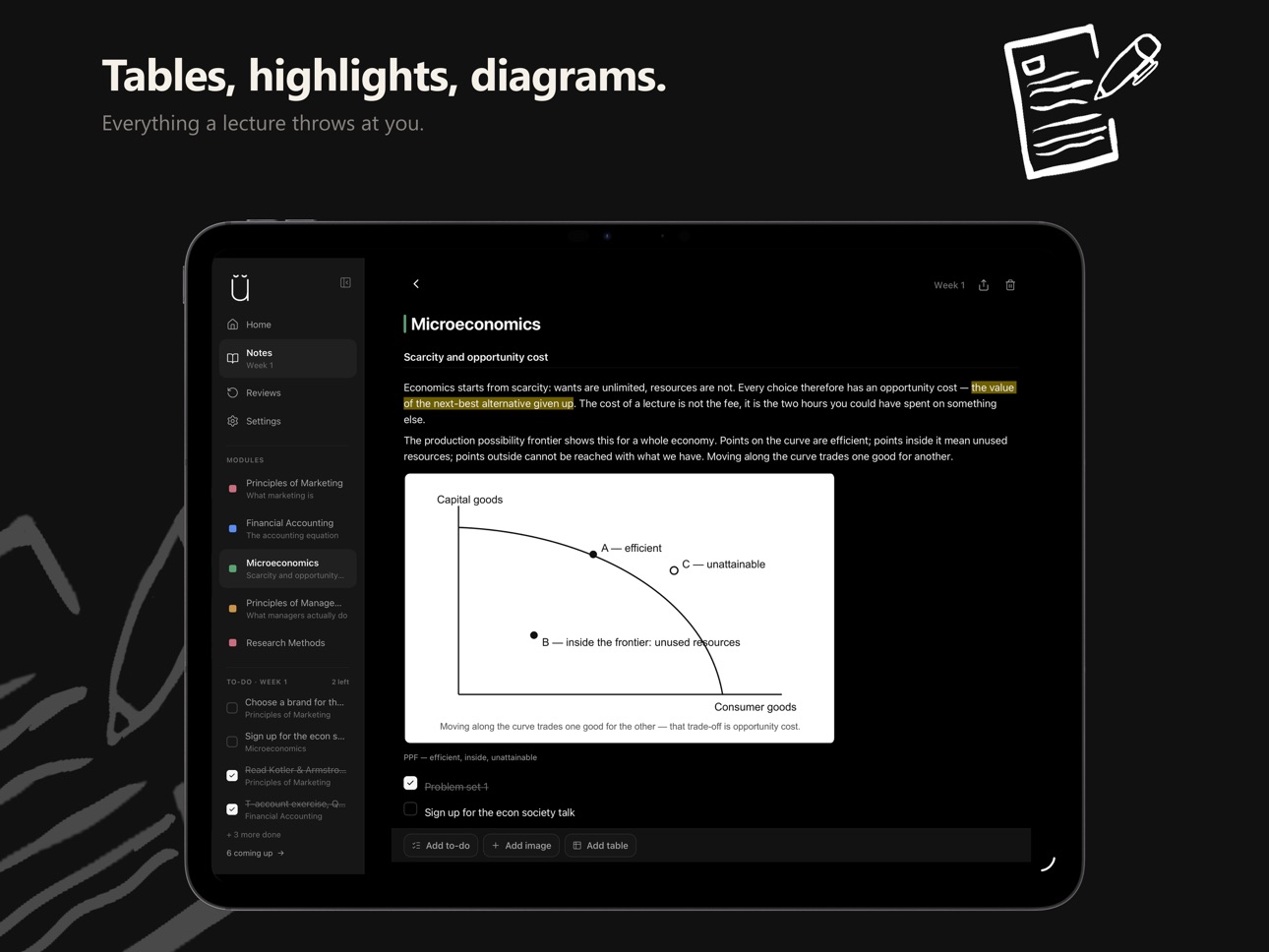 Screenshot 11 of Modulo: Notes by Week