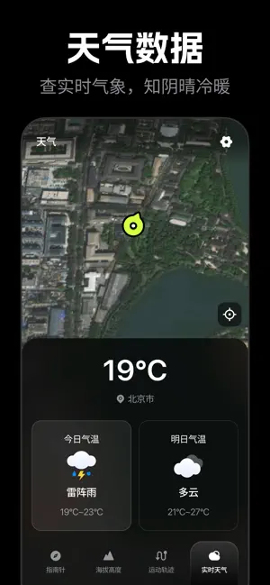 精准定位-精准指南针&运动轨迹&户外探险仪表盘 iPhone screenshot 6