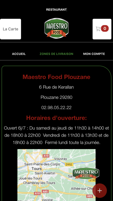 Maestro Food Plouzane Screenshot
