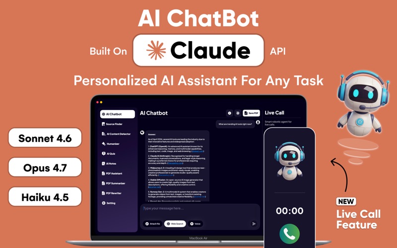 Screenshot #1 pour Demandez chatbot IA français .