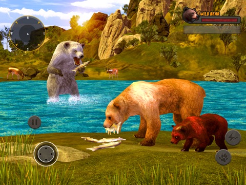 Wild Bear Simulator 3Dのおすすめ画像1