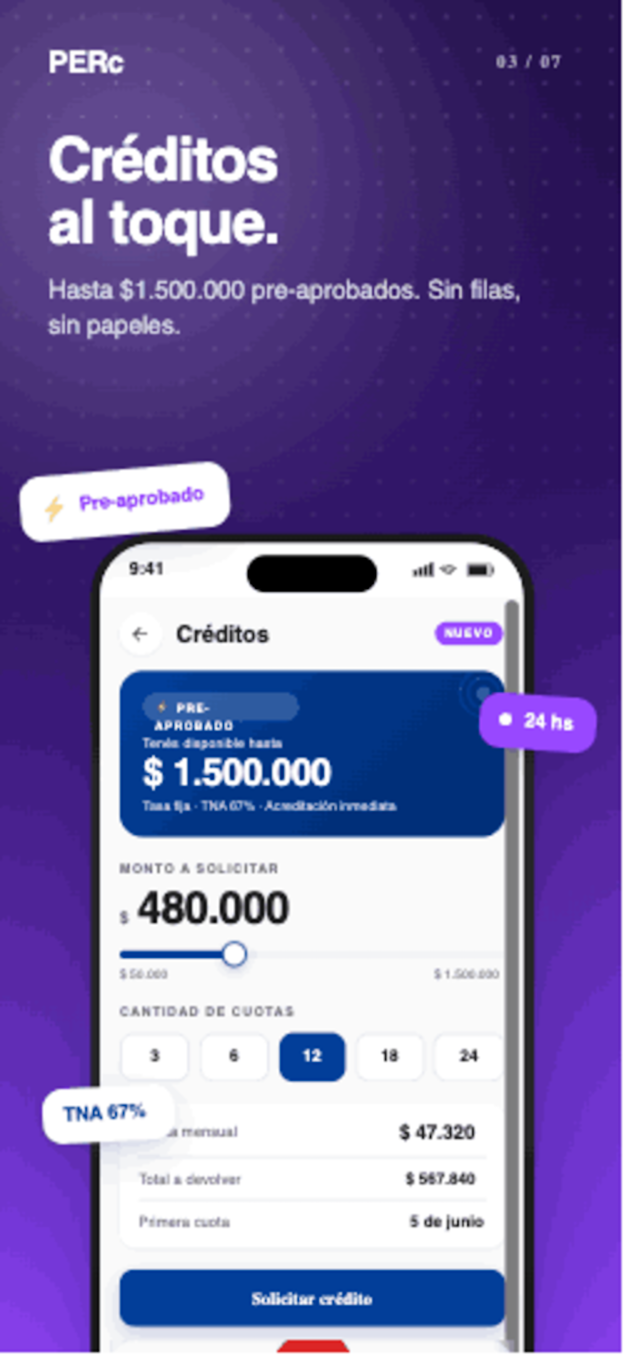 Perc Wallet screenshot 5