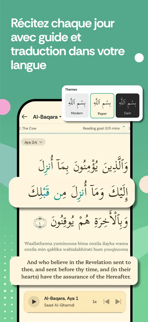 Screenshot #2 pour Muslim Pro: Coran Priere Qibla
