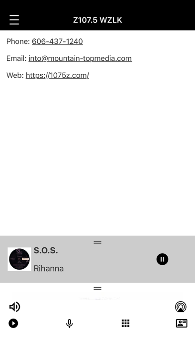 Z107.5 WZLK Screenshot