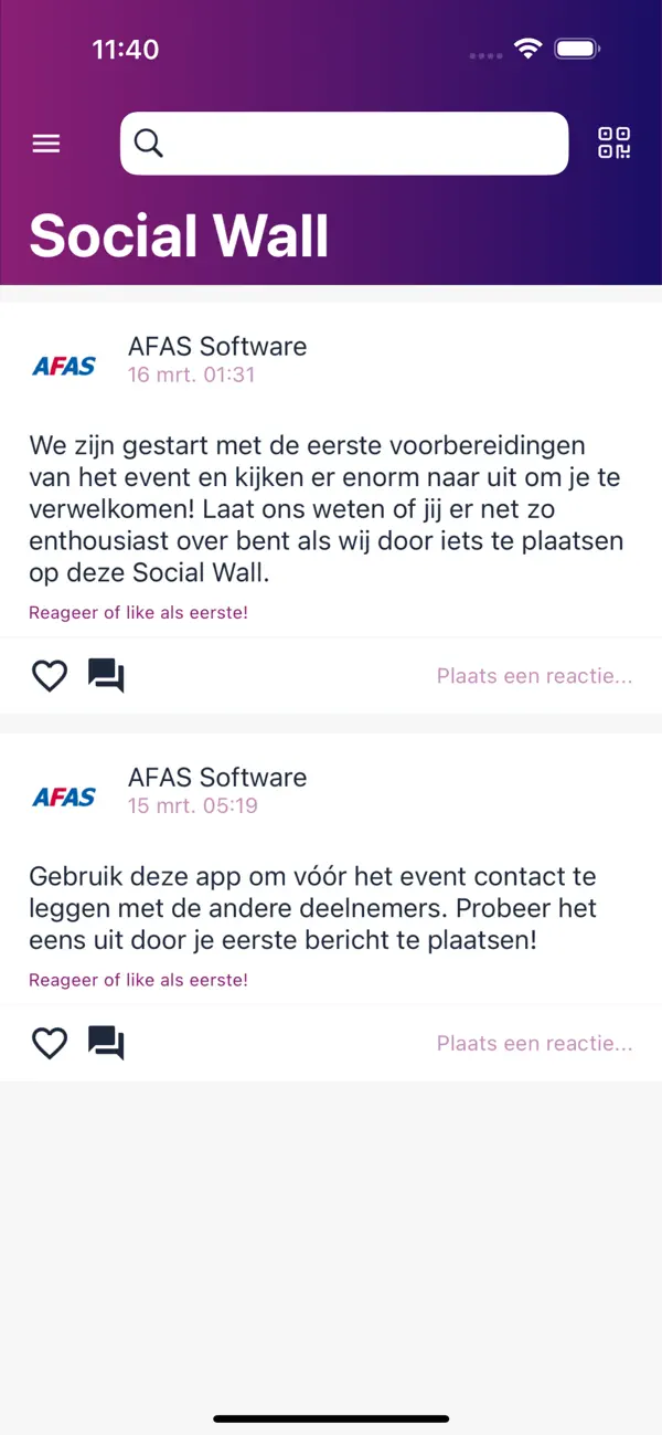 Screenshot #3 pour AFAS Events