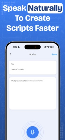 Teleprompter - Pro Video Maker iPhone screenshot