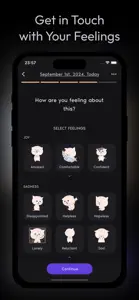 Feelings Reflect Notes Journal screenshot #3 for iPhone