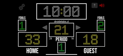 Scoreboard Basketball - DL - Sports App | MWM