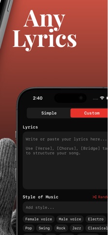 Songbull - AI Music Maker screenshot