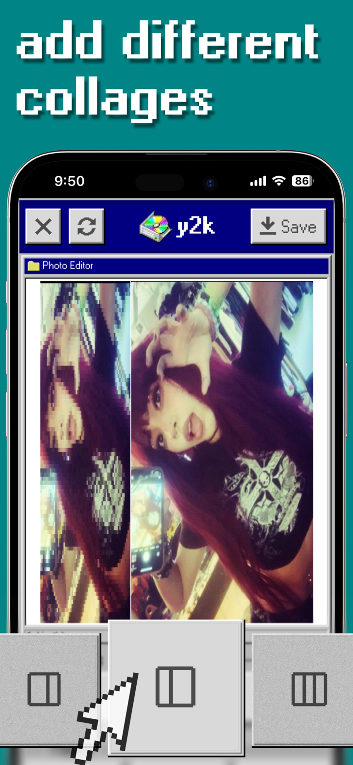 y2k: 2000s photo editor screenshot 4