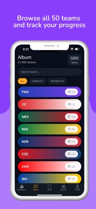 Barajitas: Sticker Tracker screenshot 2