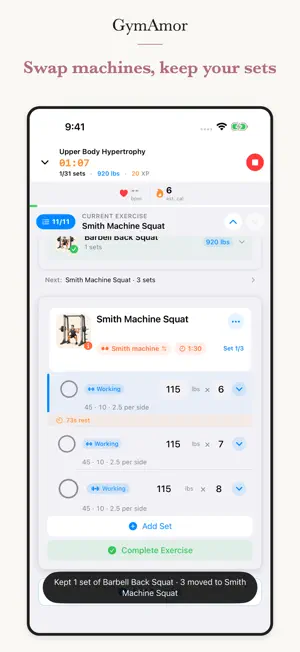 GymAmor screenshot 4