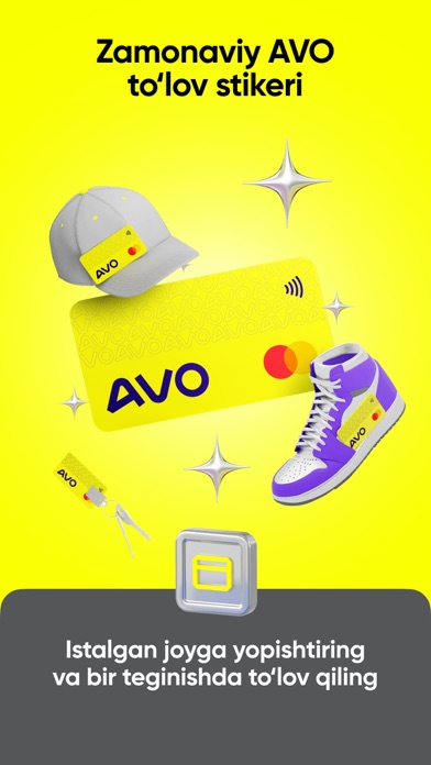 AVO — Uzbekistan's Online Bank Screenshot