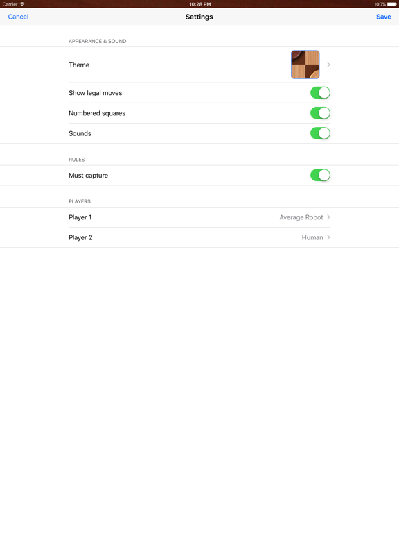 Screenshot #6 pour Checkers Plus