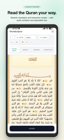 Sura: Quran, Prayer & Hafiz iPhone screenshot