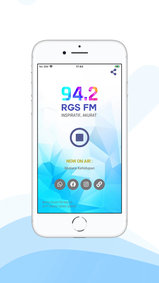 #2. Gema Surya FM (iOS) 由: Handris Kurlu