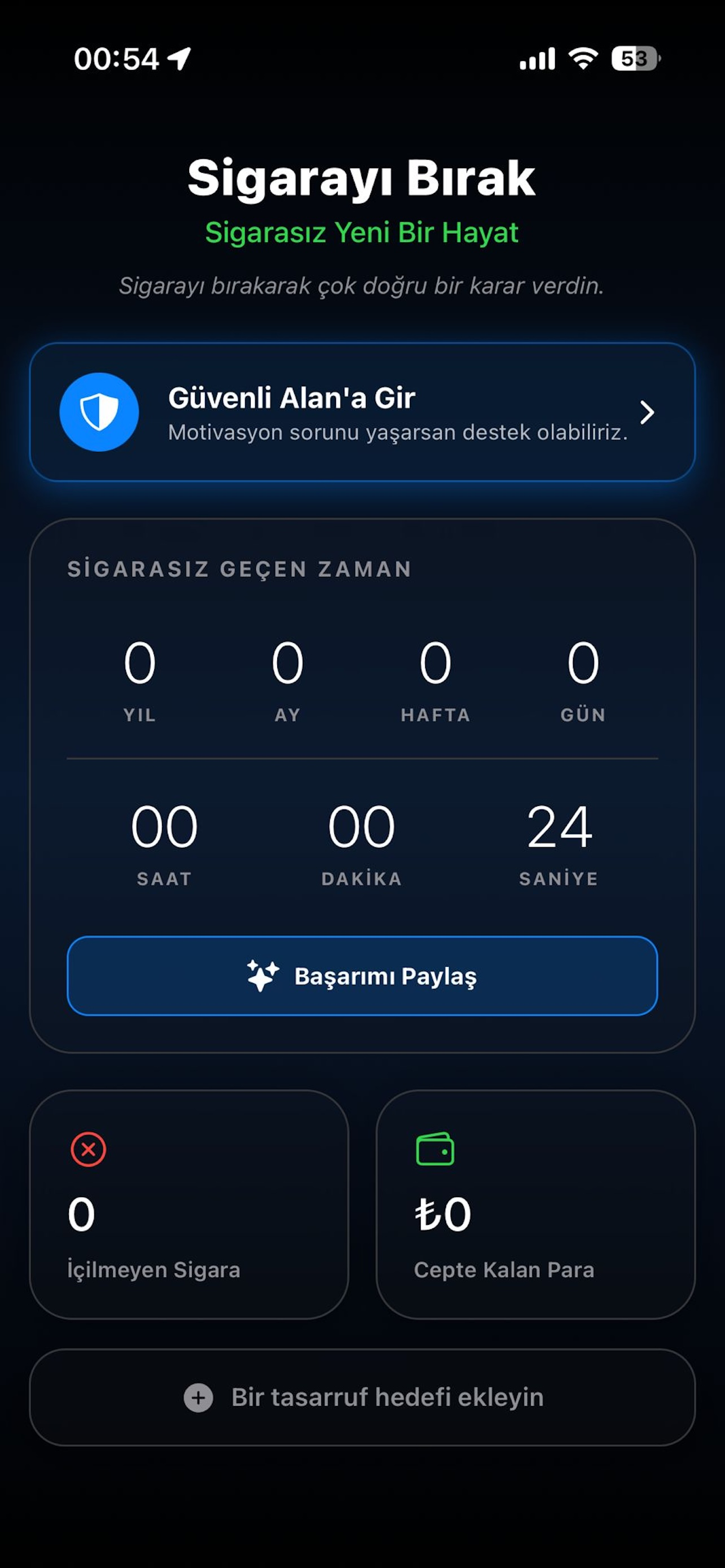 Sigarayı Bırak: Şimdi