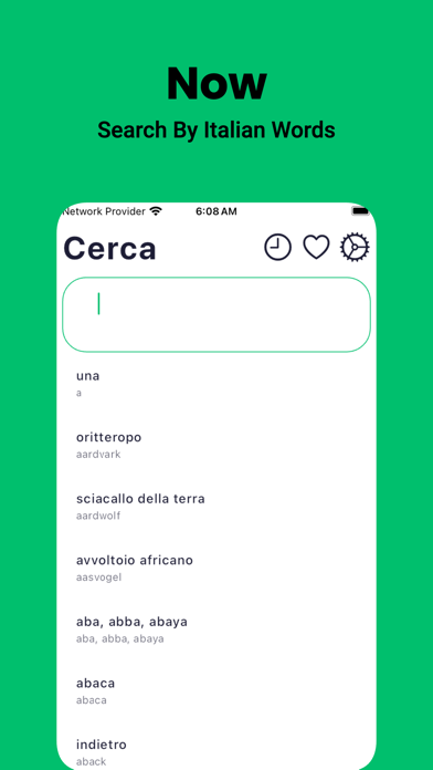 Italian Dictionary - Dict Box Screenshot