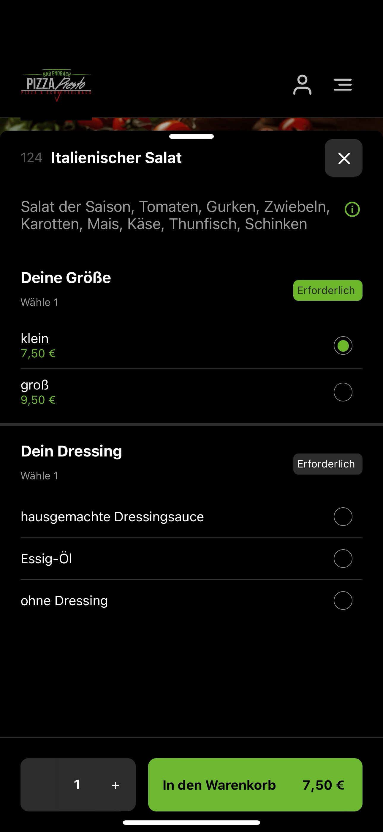 Pizza Presto Bad Endbach