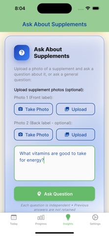 VitaDayTrack Screenshot 5 of 8