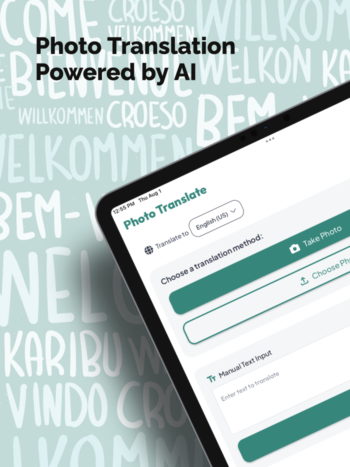 AI Photo Translator Image App