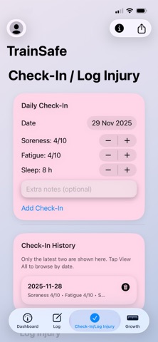 TrainSafe screenshot