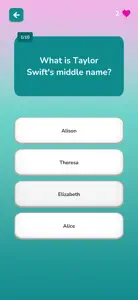 Taylor Swift Trivia Quiz screenshot #2 for iPhone