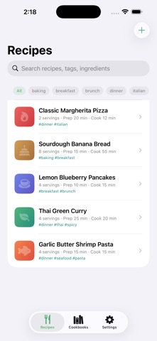 Provisions: Recipe Box Screenshot 1 of 4