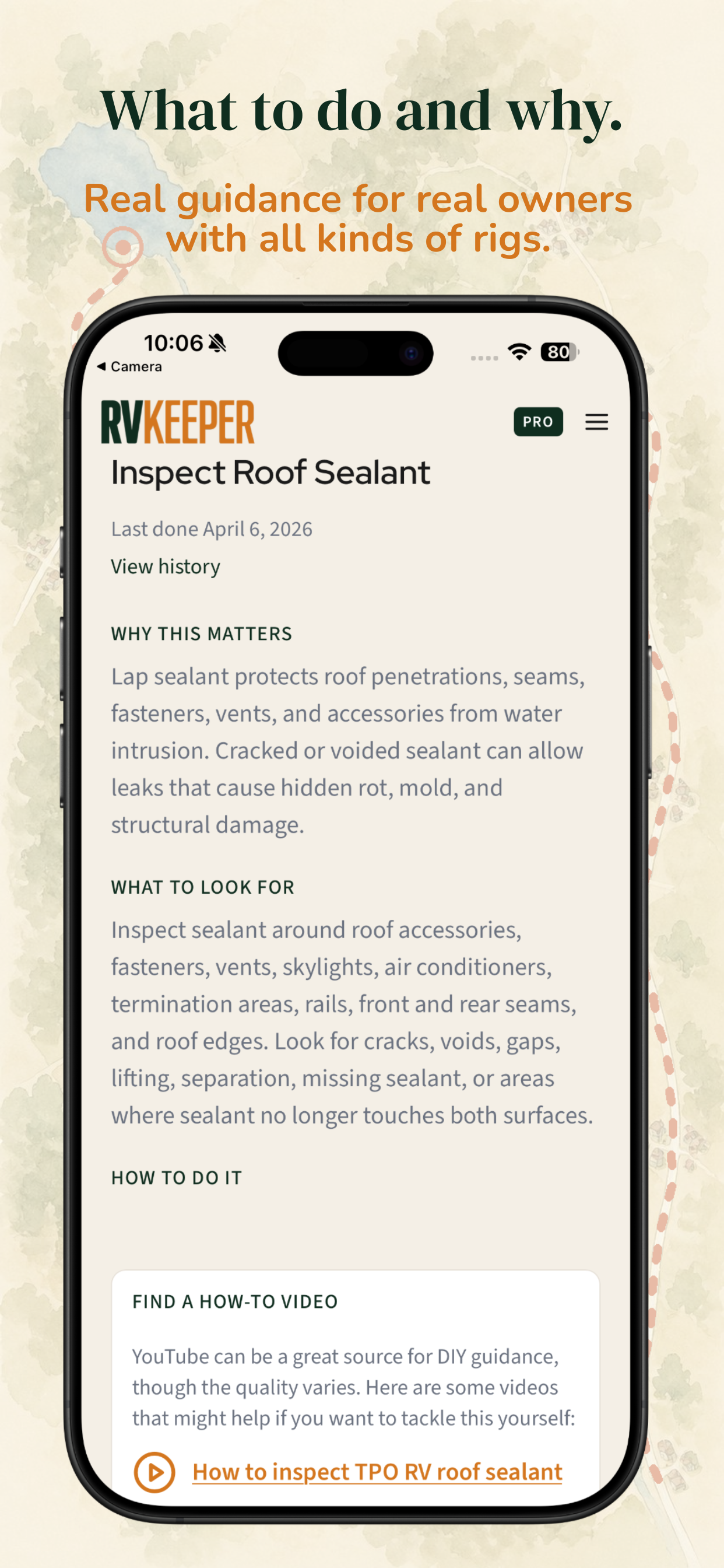 RVKeeper: RV Maintenance App