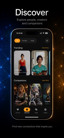 VibeChat AI - Vibe Your Chat iPhone screenshot