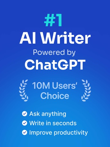 AI Writer-メール・文書作成・仕事効率化・人生相談をのおすすめ画像1