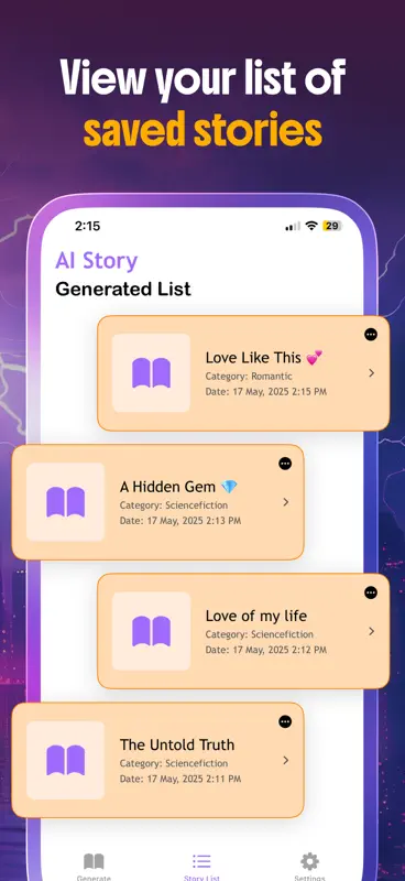 Novel AI - AI Story Generator screenshot 9 of 9