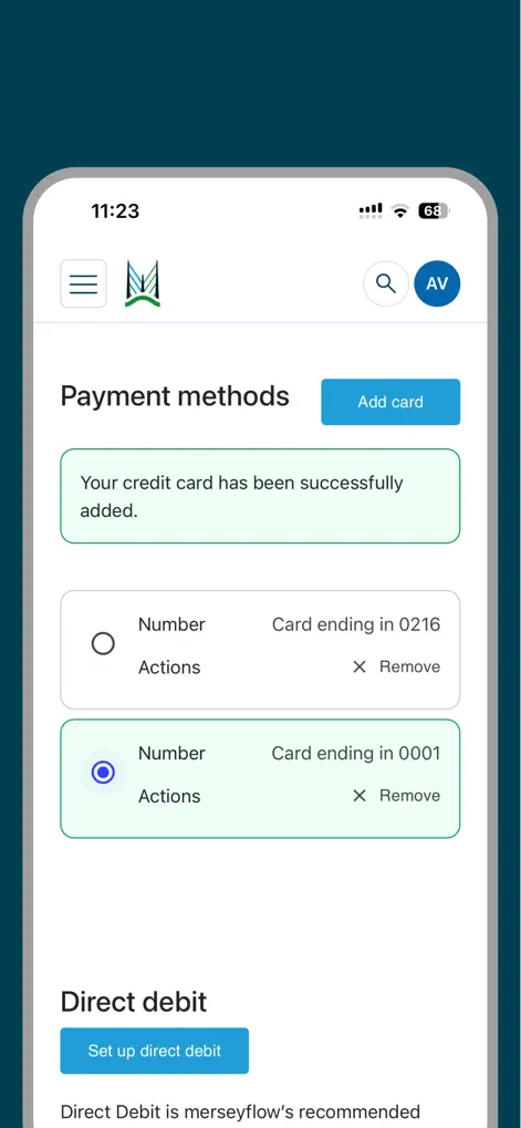 Merseyflow Quick Pay - Business App | MWM