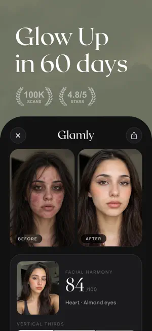 Glamly: Glow Up & Skincare screenshot 1