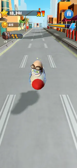 Crazy Frog Runner Ding Dash screenshot 1