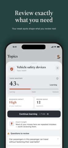 CarnetFlow: DGT Test 2026 Screenshot 5 of 7