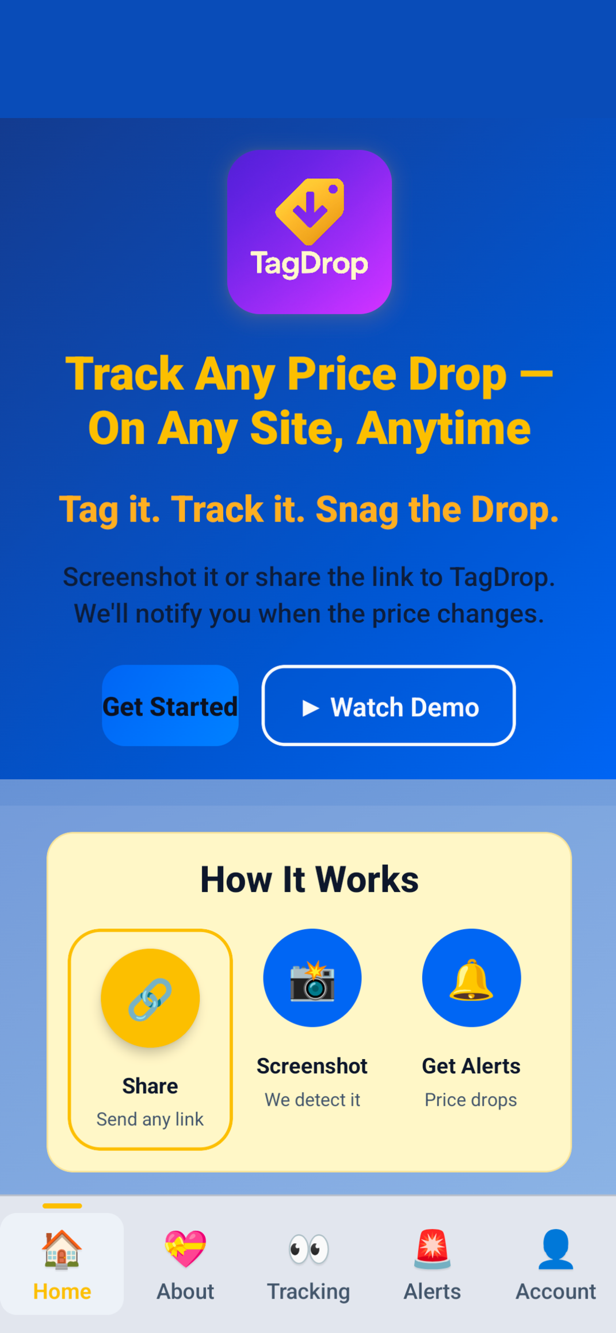 TagDrop screenshot 2